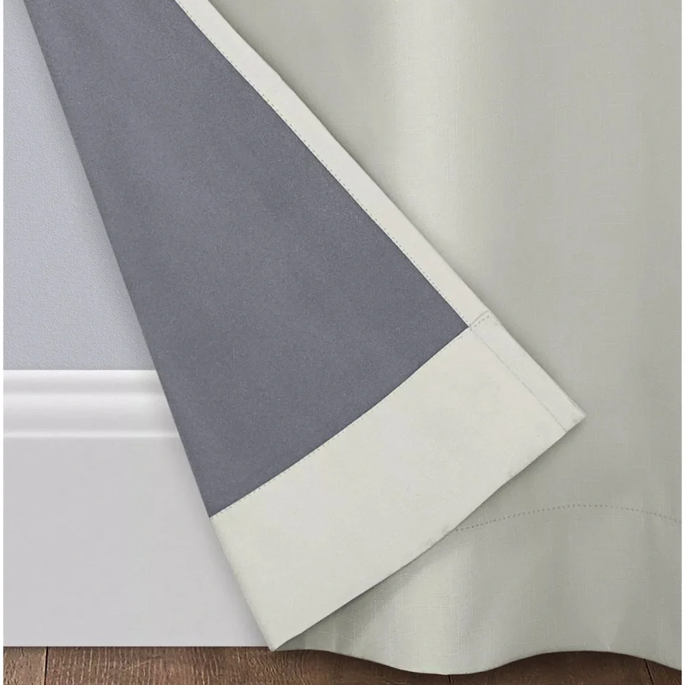 🥰🥰Eclipse Kylie Energy Saving Blackout Grommet Top Set of 2 Curtain Panels🥰🥰